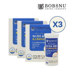 [3BOX] 밥스누 에스엔유포뮬러 포스트바이오틱스 유산균 30캡슐*3BOX